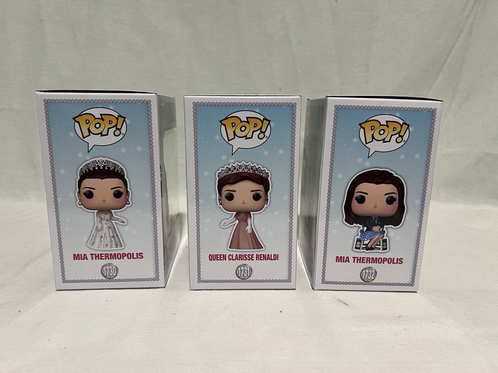 *Set* The Princess Diaries: Clarisse #1731 Mia #1730 & #1732 Funko Pop! Bundle