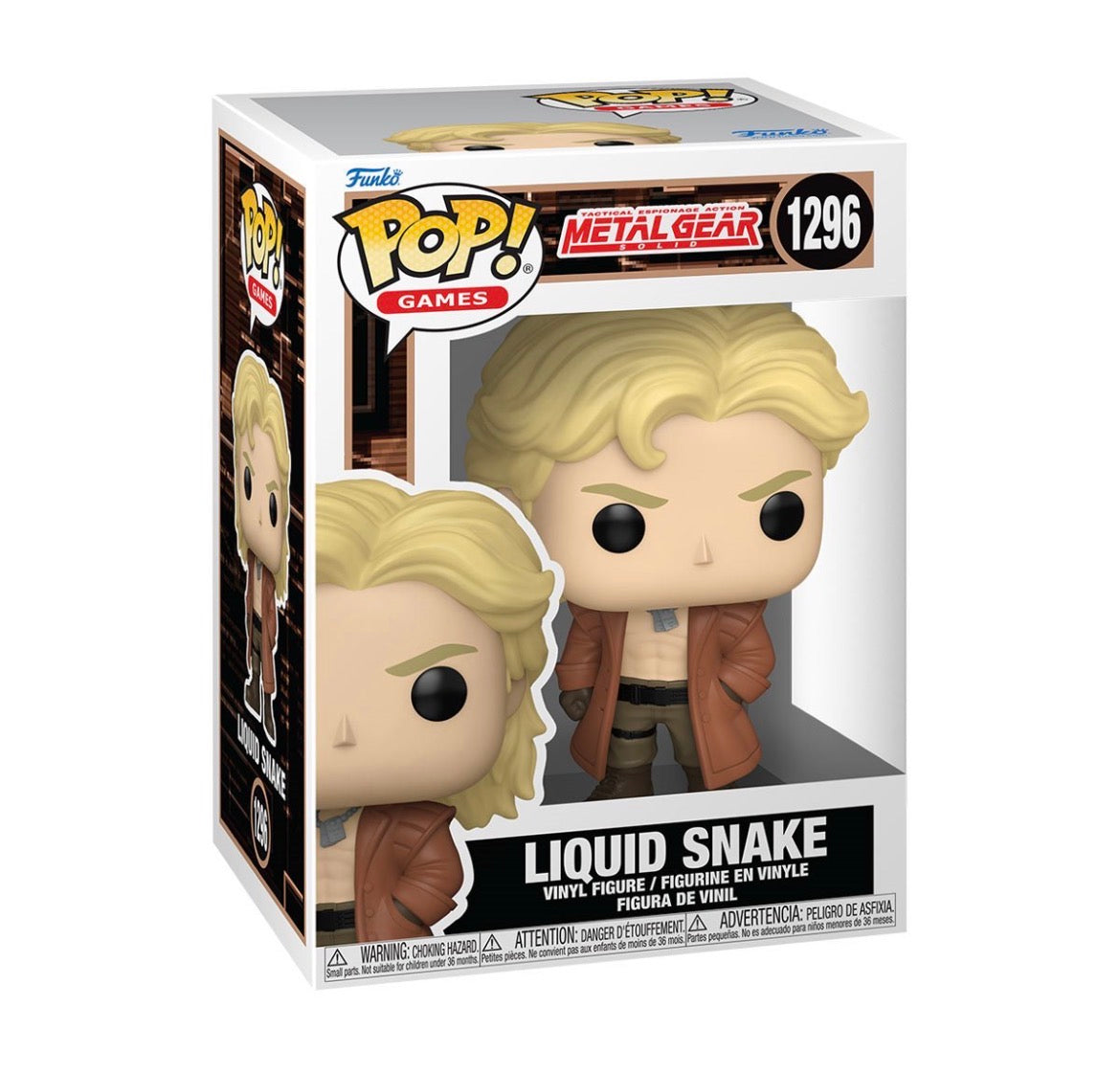 Metal Gear Solid: Liquid Snake #1296 Funko Pop!