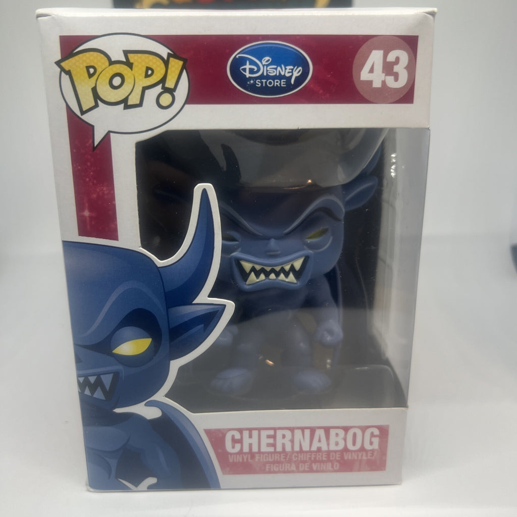 *Vaulted/Rare* Disney Store: Chernabog #43 Funko Pop! w/Protector!! Box Not Mint