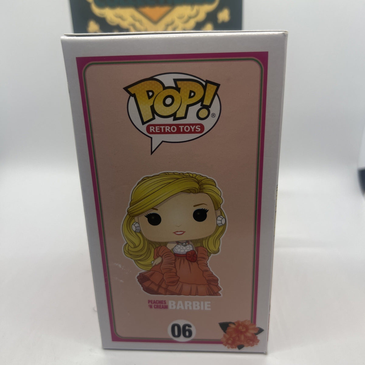 *Rare* BARBIE: PEACHES N CREAM BARBIE #06 Funko Pop! w/Protector!!!