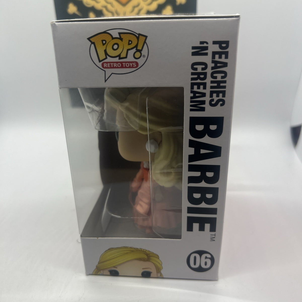 *Rare* BARBIE: PEACHES N CREAM BARBIE #06 Funko Pop! w/Protector!!!