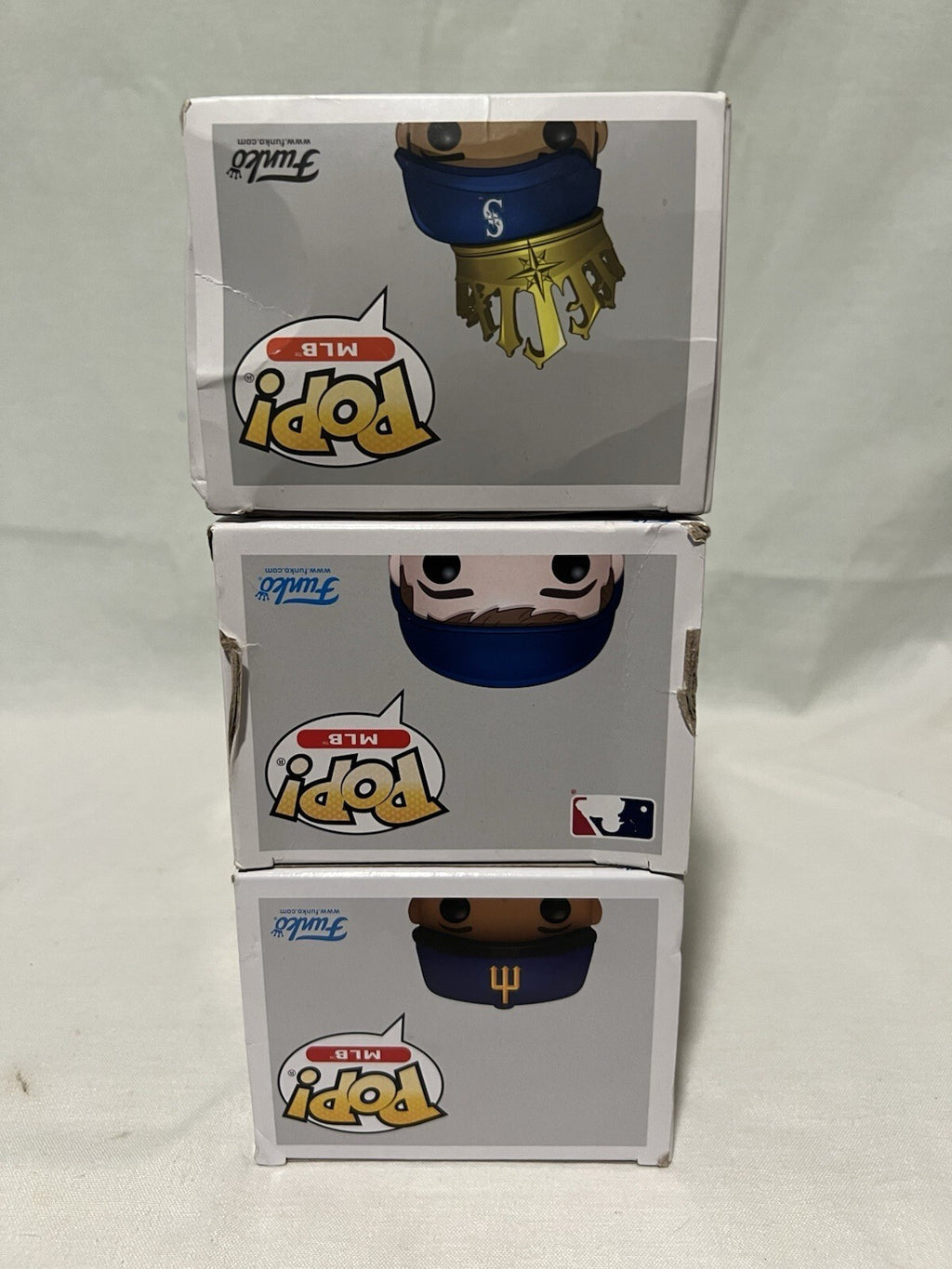 Seattle Mariners: King Felix #01 Dan Wilson #06 & Luis Castillo #58 Funko Pops