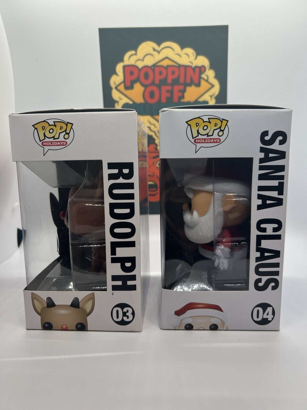 *OG’s* Rudolph The Red-Nosed Reindeer: Rudolph #03 & Santa Claus #04 Funko Pops