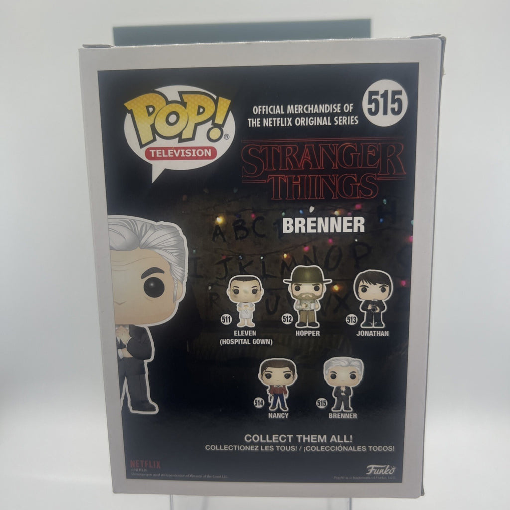 *Vaulted* Stranger Things: Martin Brenner #515 Funko Pop! w/Protector!!!