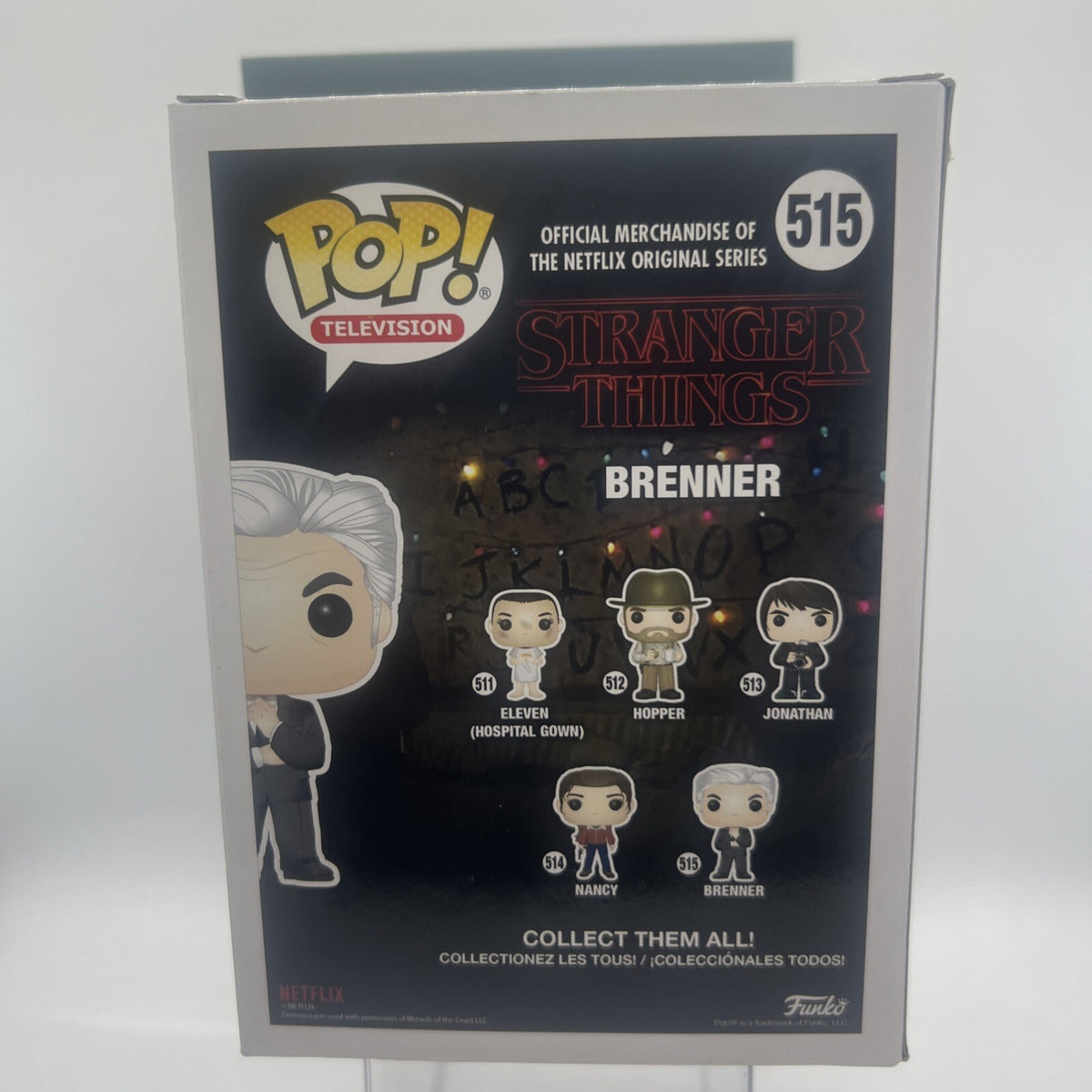 *Vaulted* Stranger Things: Martin Brenner #515 Funko Pop! w/Protector!!!