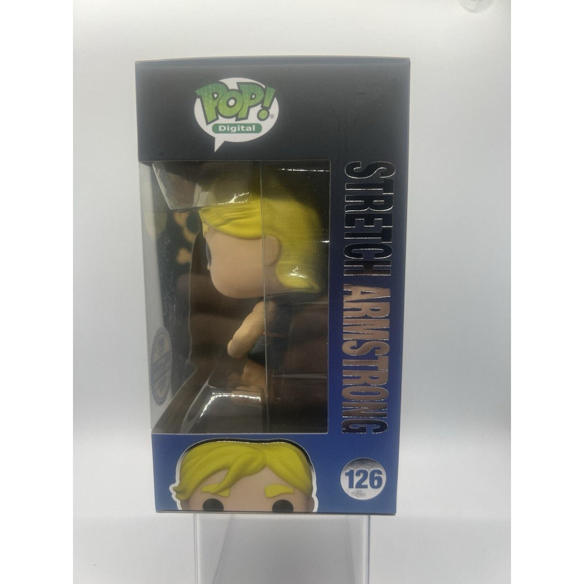*Rare* Retro Toys: Stretch Armstrong #126 Funko Pop! Digital LE1550 w/Protector!