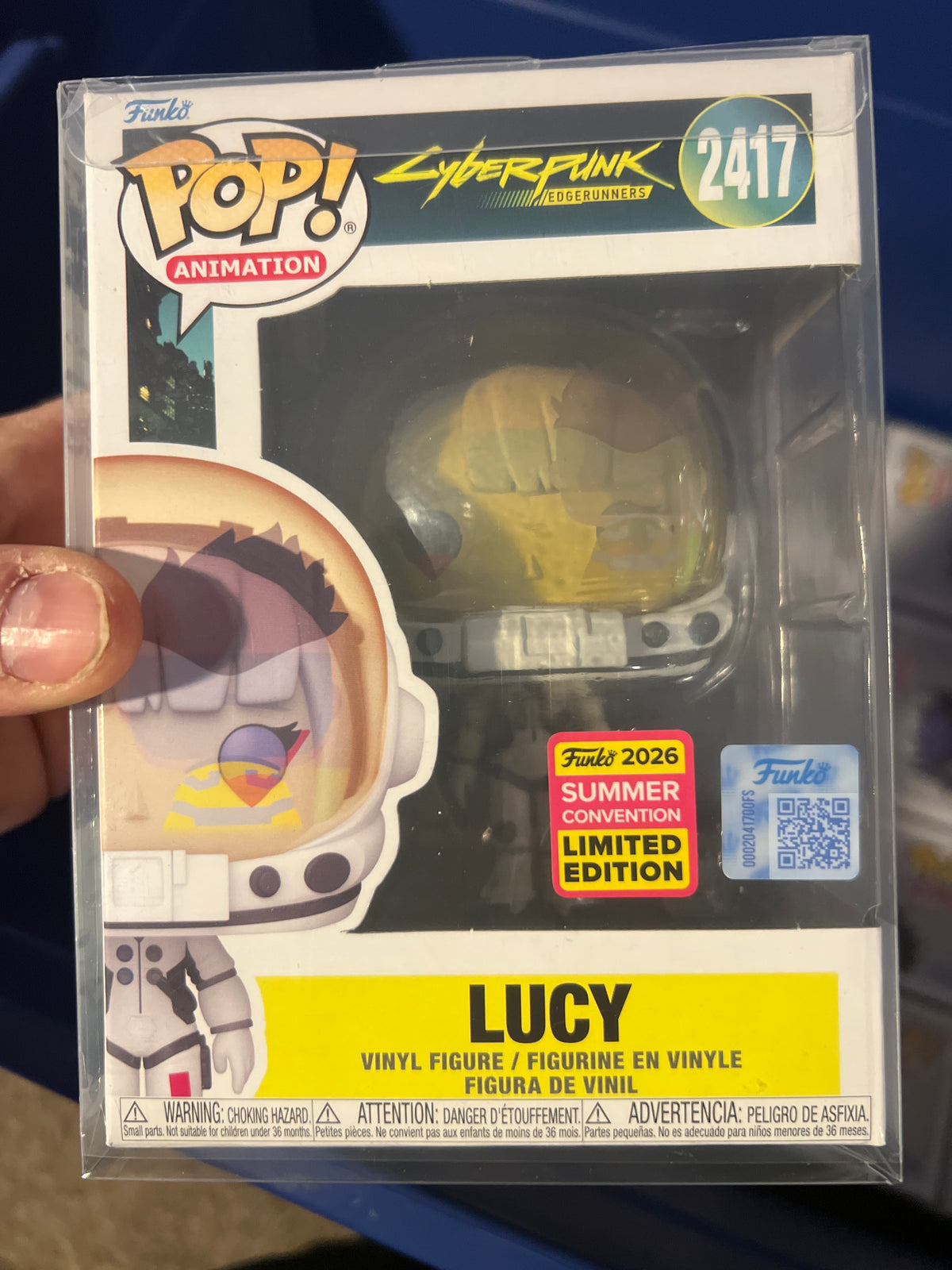 Cyberpunk: Lucy in Spacesuit #2417 Funko Pop!