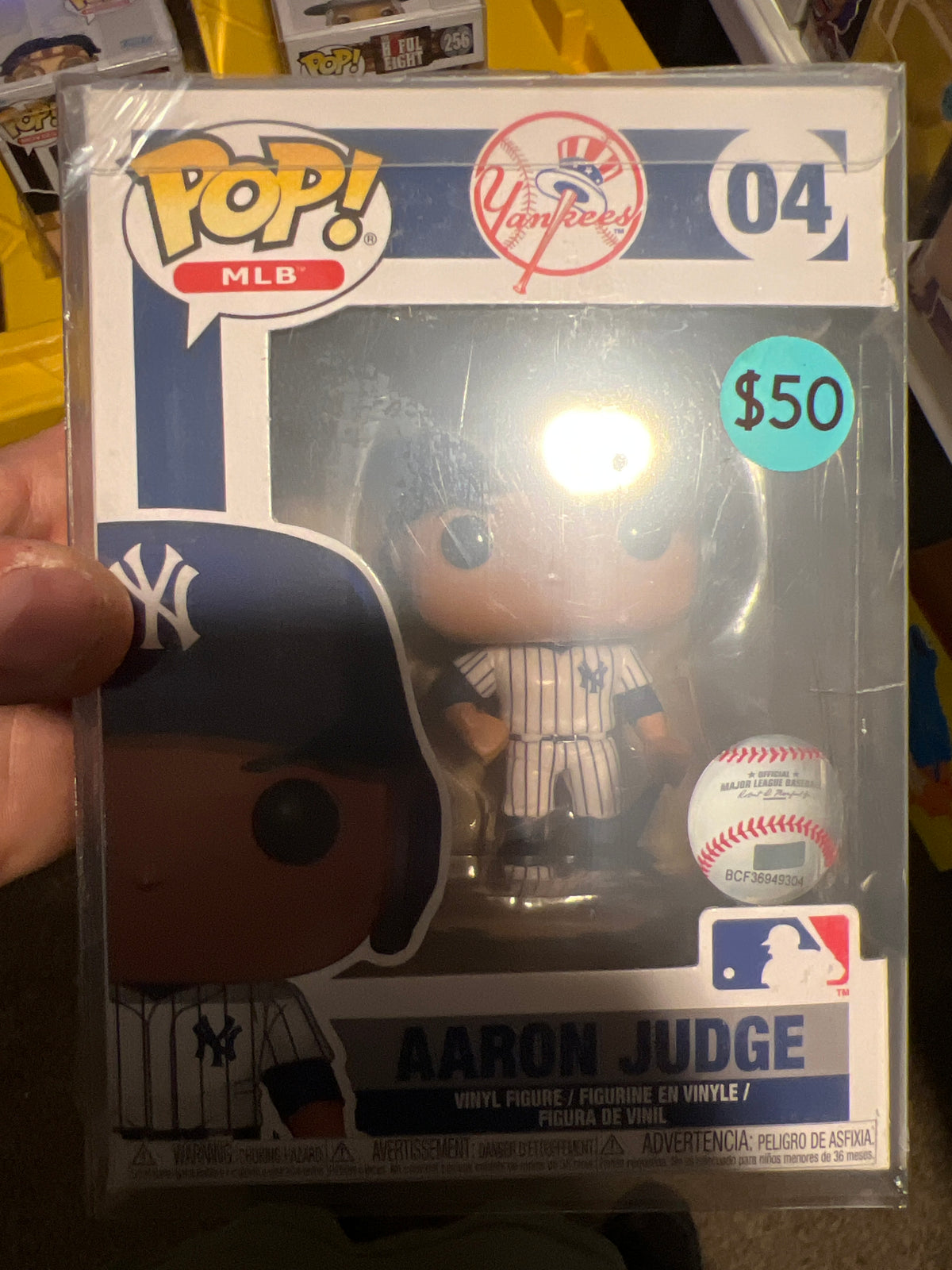Yankees: Aaron Judge(damaged) #04 Funko Pop!