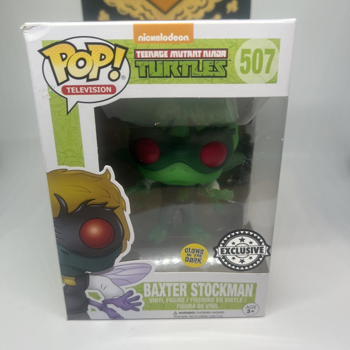*Rare* Teenage Mutant Ninja Turtles: Baxter Stockman #507 Funko Pop! w/Protector
