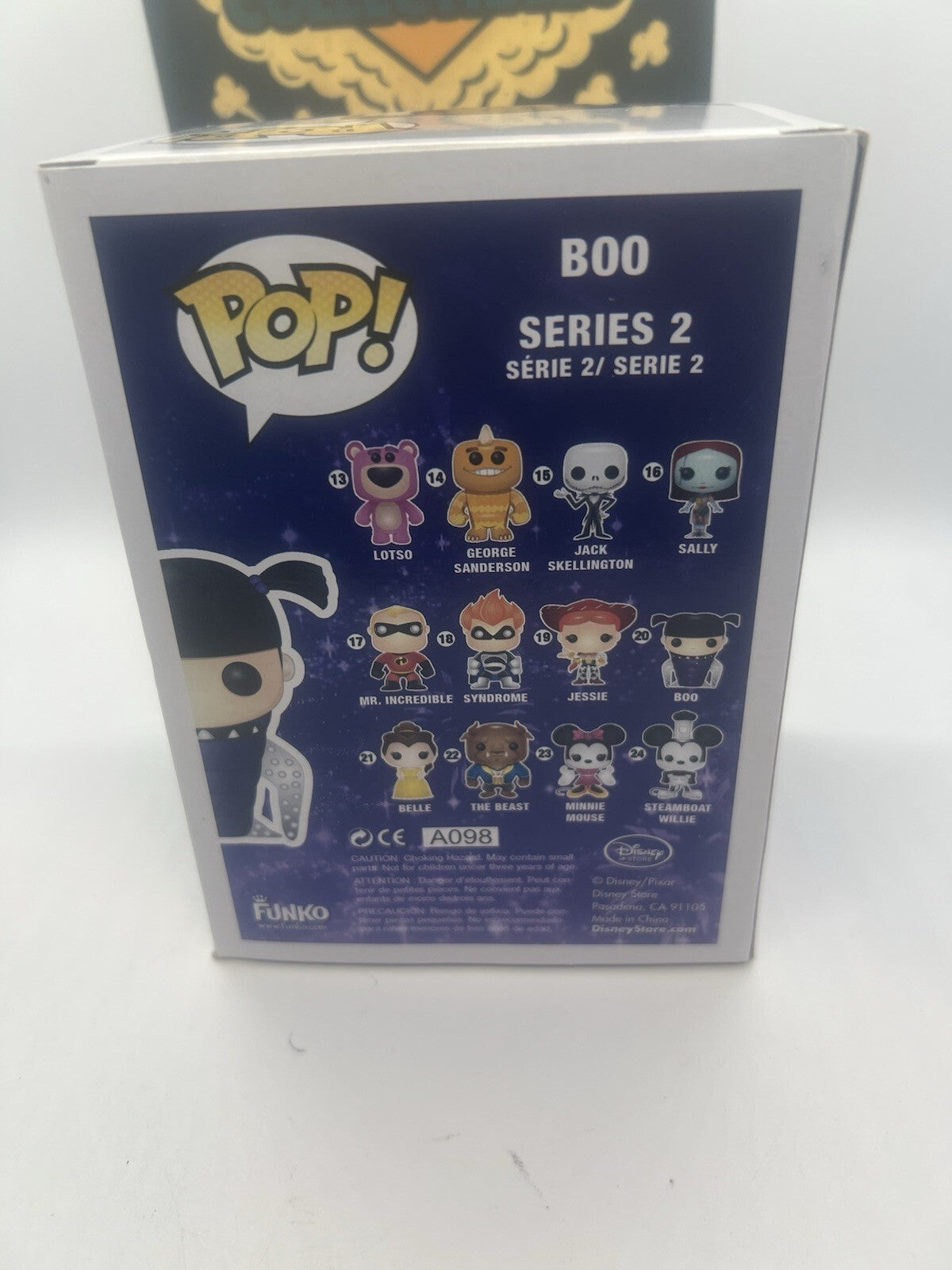 *OG* Monsters Inc: Boo #20 Funko Pop! Disney+ Store w/Free Hardstack!!!
