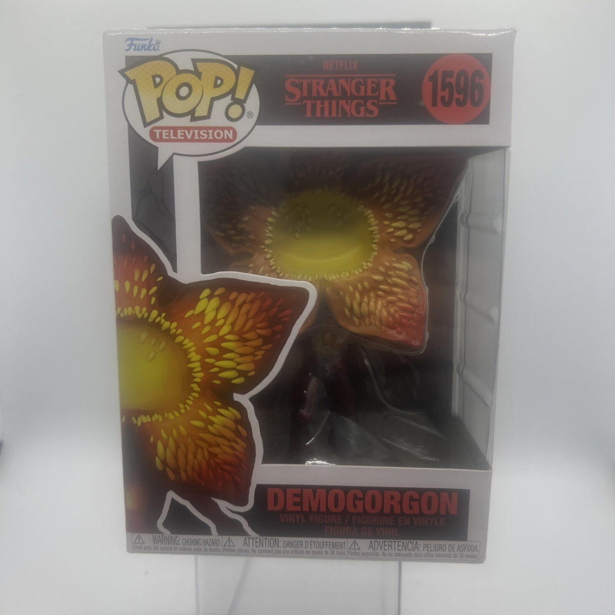 *Rare* STRANGER THINGS: Demogorgon(Rift) #1596 Funko Pop! w/Protector!!!