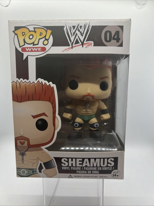 *OG* WWE: Sheamus #4 Funko Pop! Vaulted Rare ***SHIPPED IN PROTECTOR***