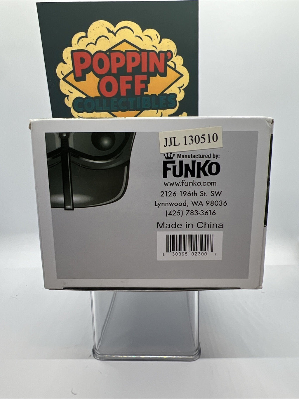 *OG* Star Wars: Darth Vader(Large Font) #01 Funko Pop! Blue Box 2013 w/Hardstack