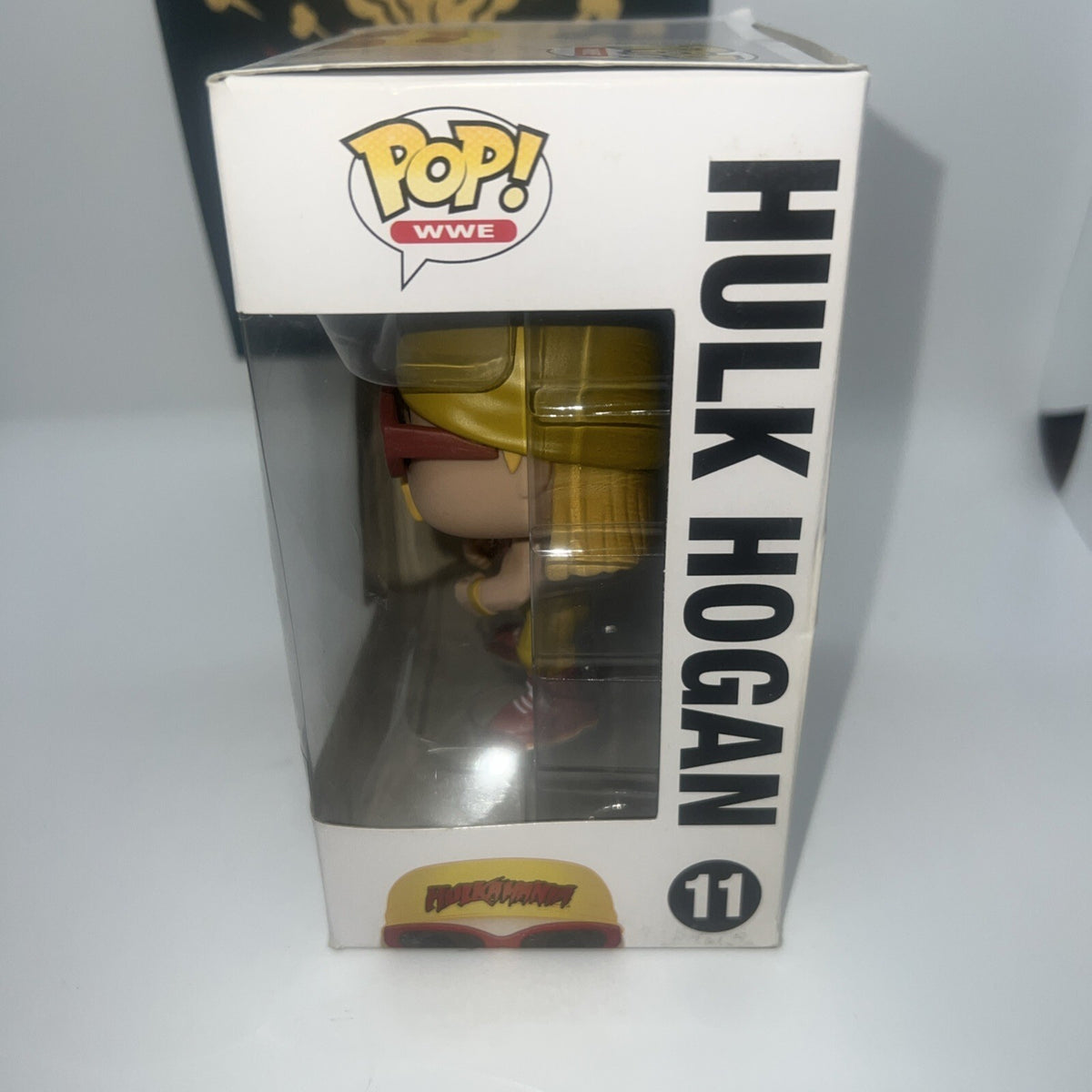 *Vaulted* WWE: Hulk Hogan(HULKMANIA) #11 Funko Pop! Box Not Mint