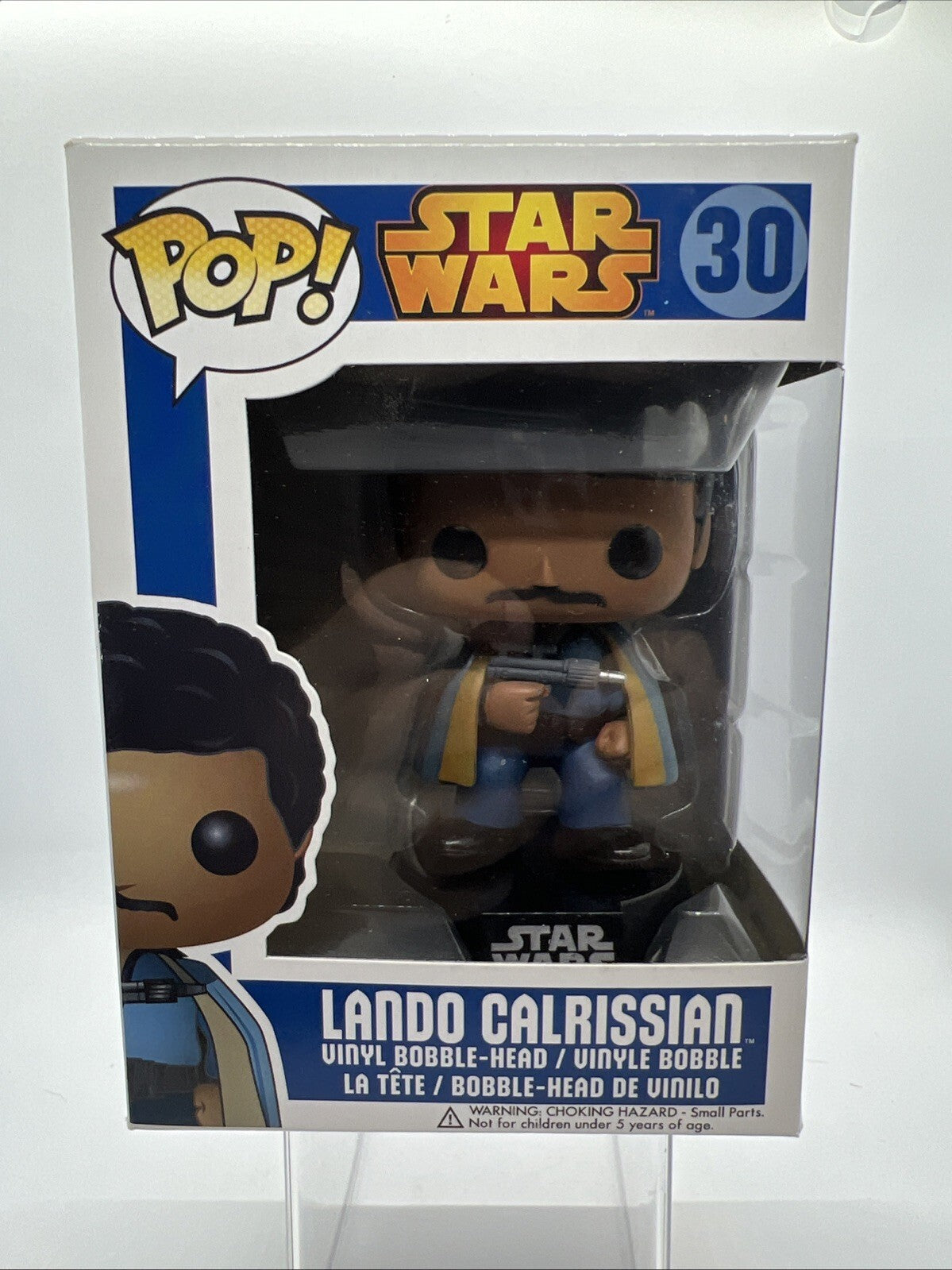 *OG* Star Wars: Lando Calrissian #30 Funko Pop! Blue Box 2013 Rare Vaulted