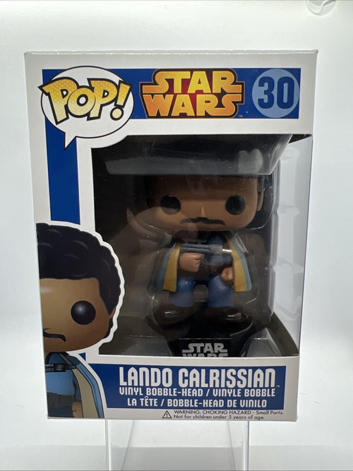 *OG* Star Wars: Lando Calrissian #30 Funko Pop! Blue Box 2013 Rare Vaulted
