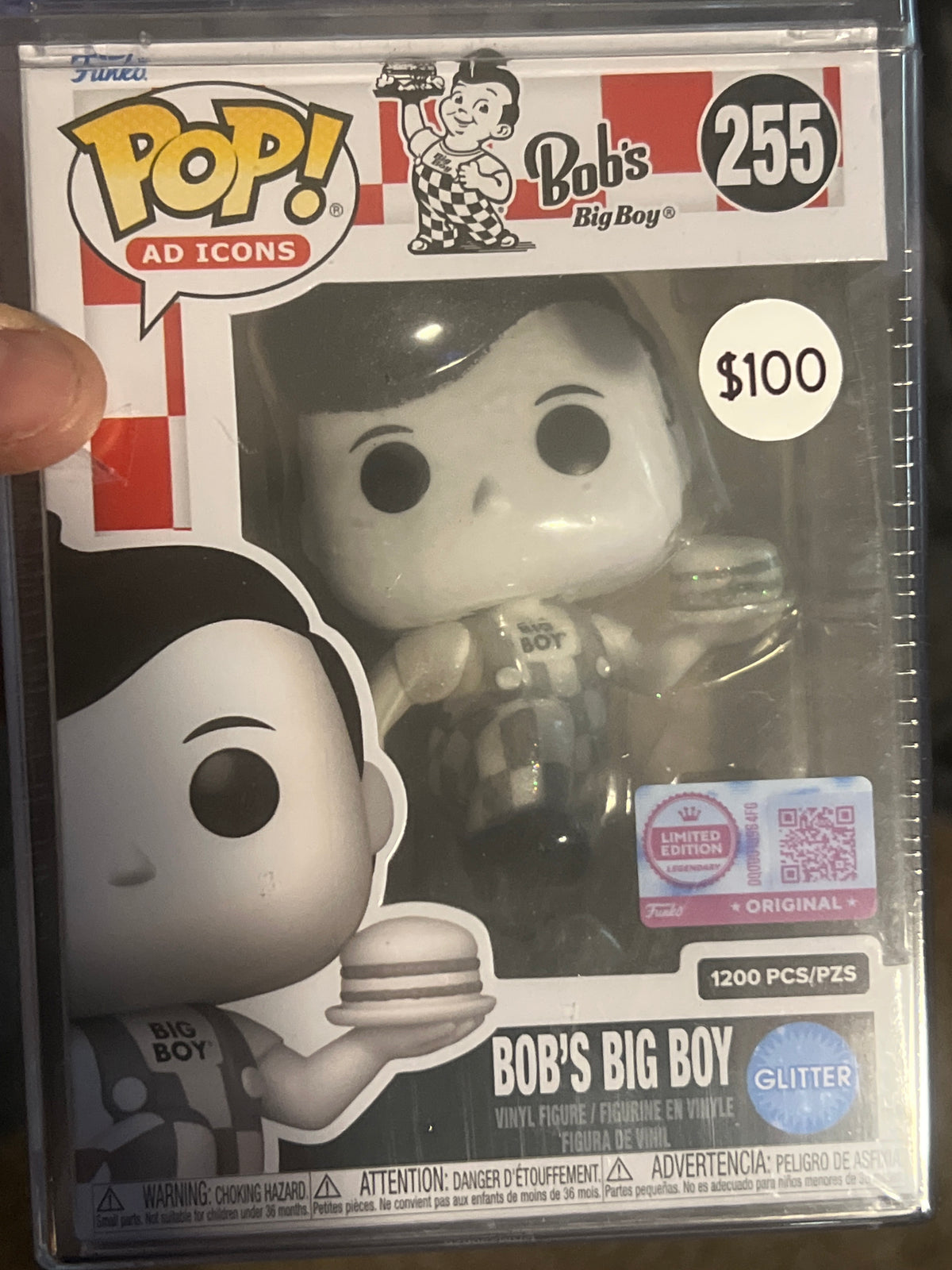 *Grail* Bob’s Big Boy(Glitter) #255 Funko Pop! LE1200