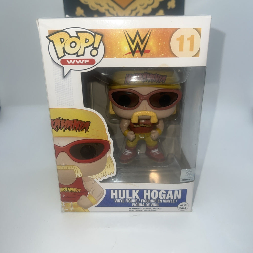 *Vaulted* WWE: Hulk Hogan(HULKMANIA) #11 Funko Pop! Box Not Mint