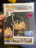 One Piece: Monkey D Luffy w/Flag #2214 Funko Pop!