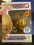 Trolls: Gold Troll #08 Funko Pop!