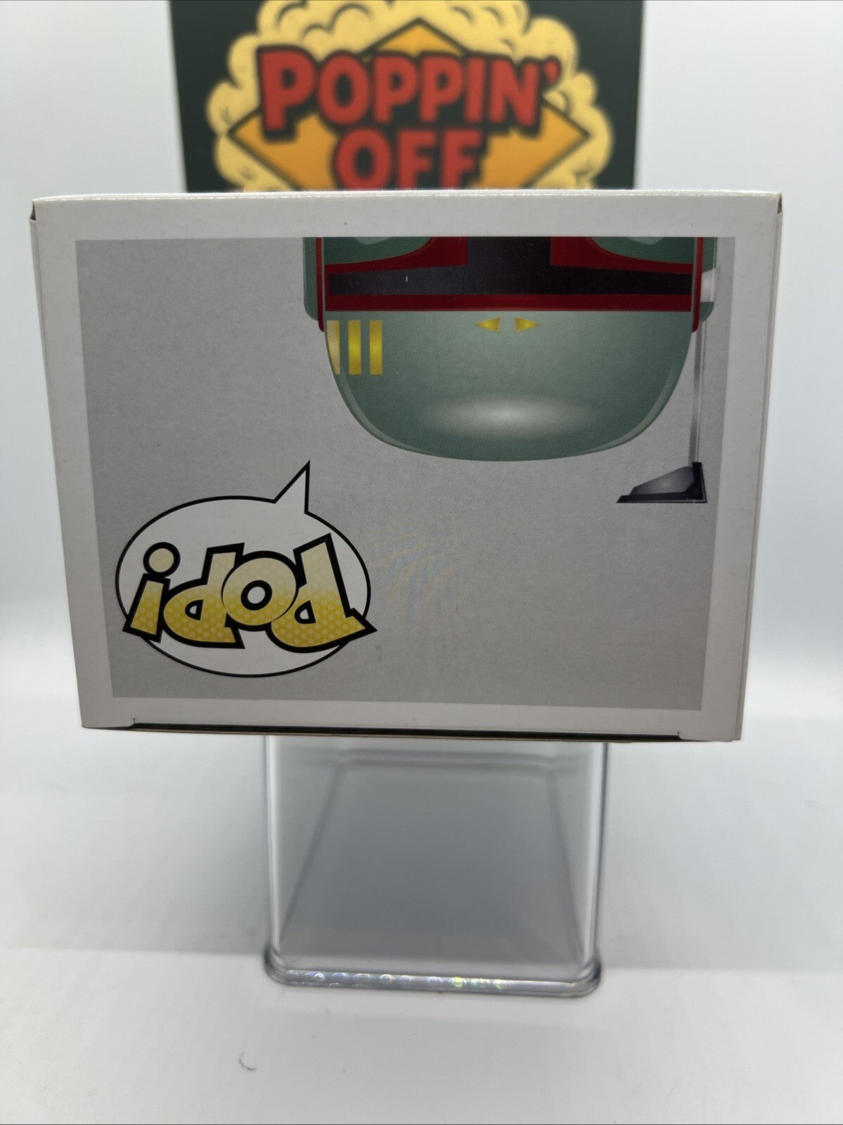 *OG* Star Wars: Boba Fett(Large Font) #8 Funko Pop! Vaulted 2012 w/Protector!!!