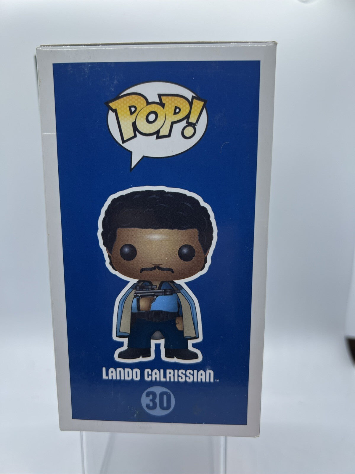 *OG* Star Wars: Lando Calrissian #30 Funko Pop! Blue Box 2013 Rare Vaulted
