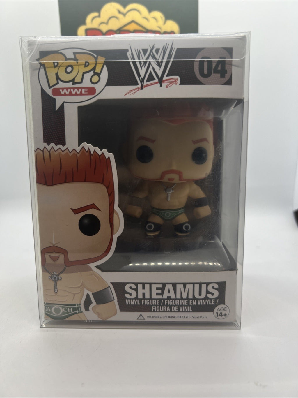 *OG* WWE: Sheamus #4 Funko Pop! Vaulted Rare ***SHIPPED IN PROTECTOR***