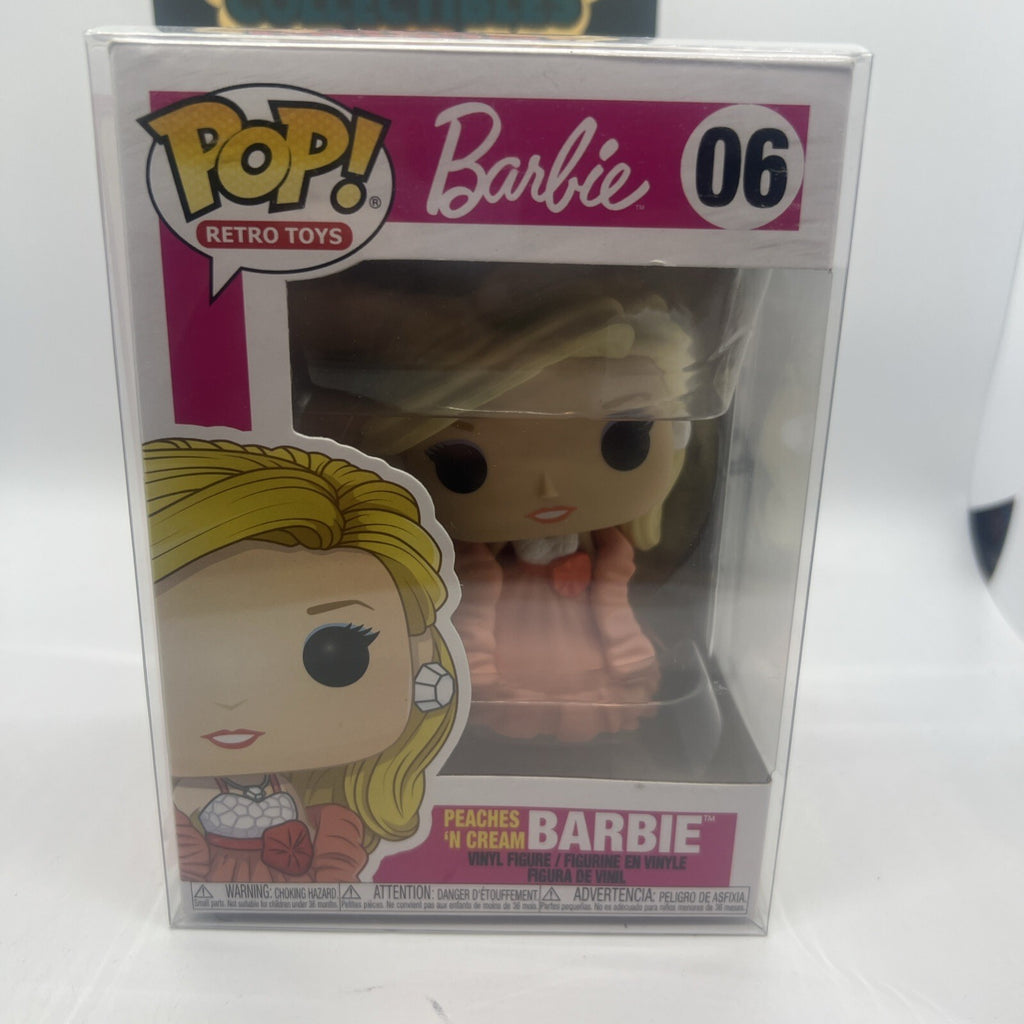 *Rare* BARBIE: PEACHES N CREAM BARBIE #06 Funko Pop! w/Protector!!!