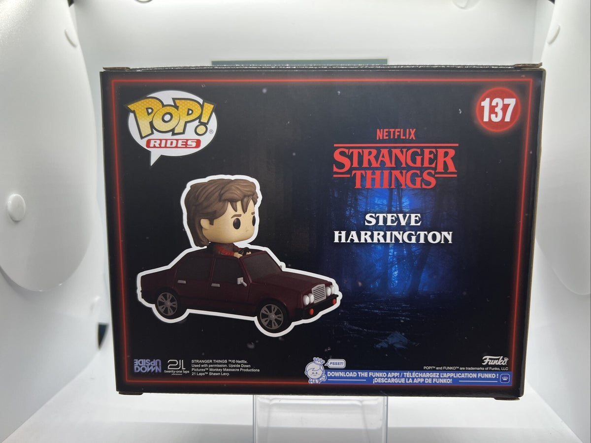Stranger Things: Steve Harrington in Car #137 Funko Pop! Rides