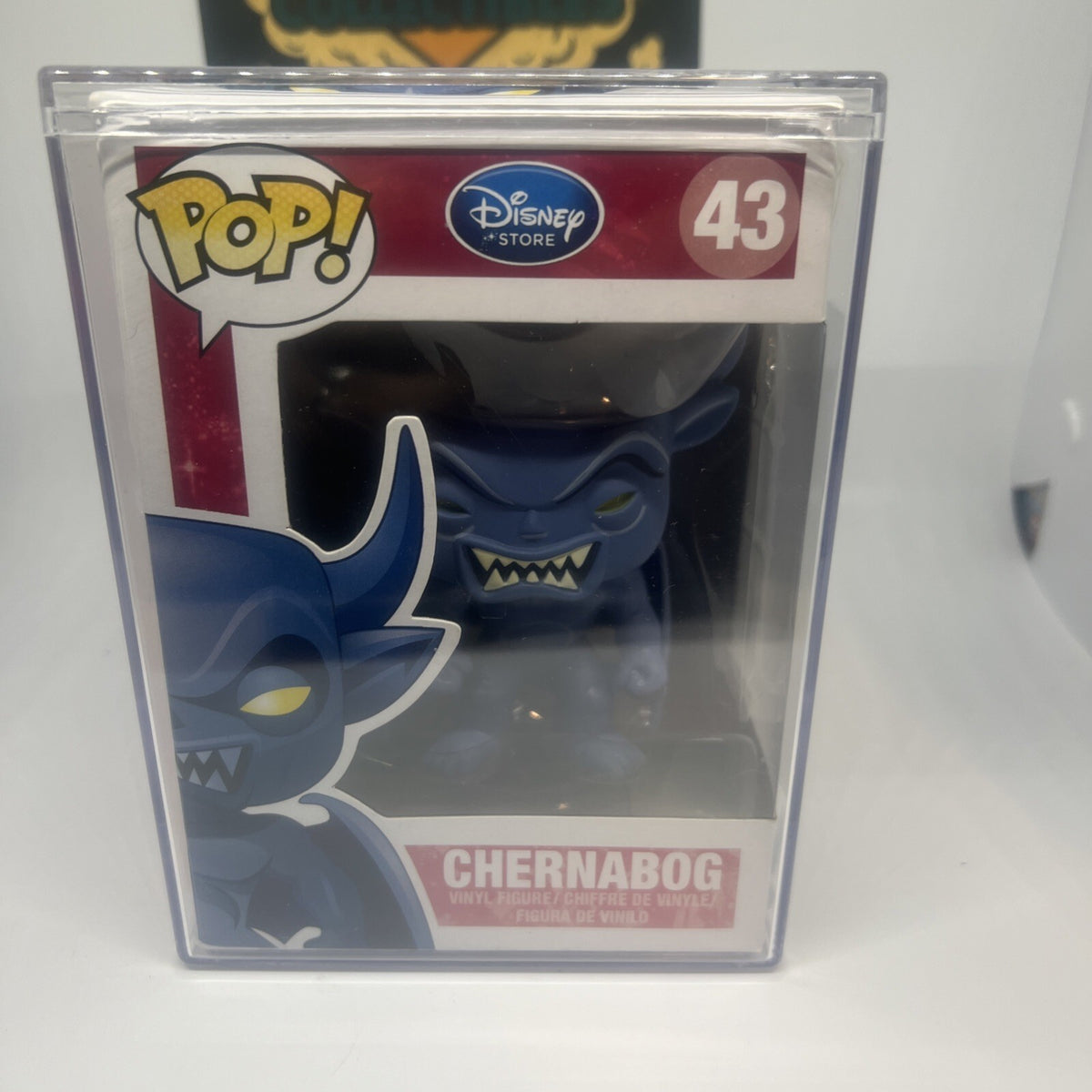*Vaulted/Rare* Disney Store: Chernabog #43 Funko Pop! w/Protector!! Box Not Mint