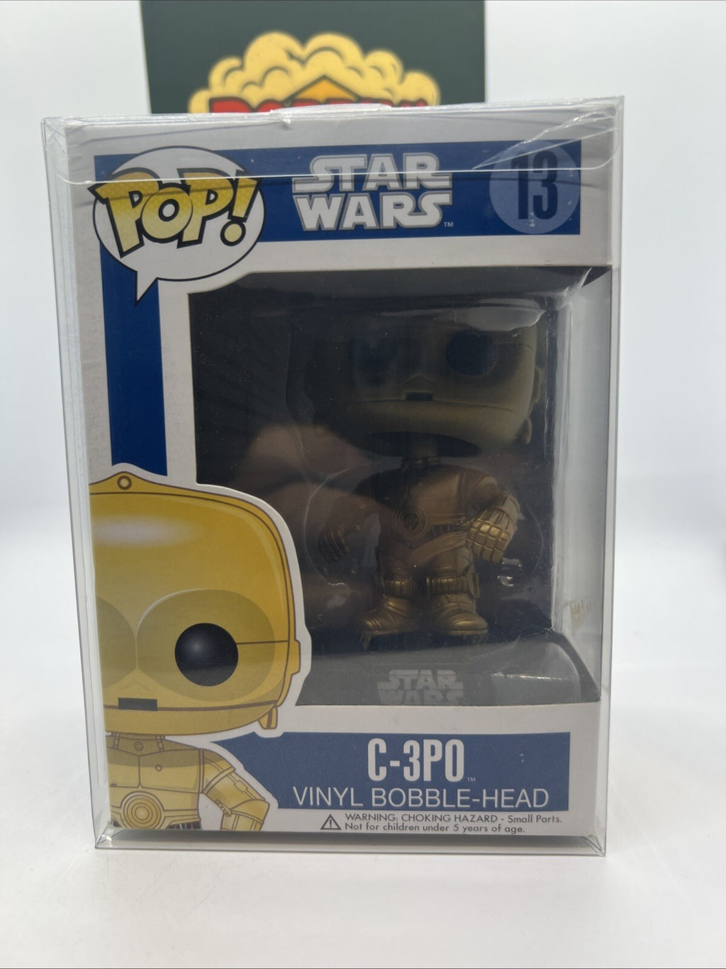 *OG* Star Wars: C-3PO #13 Funko Pop! Blue Box 2012 Rare Vaulted