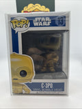 *OG* Star Wars: C-3PO #13 Funko Pop! Blue Box 2012 Rare Vaulted