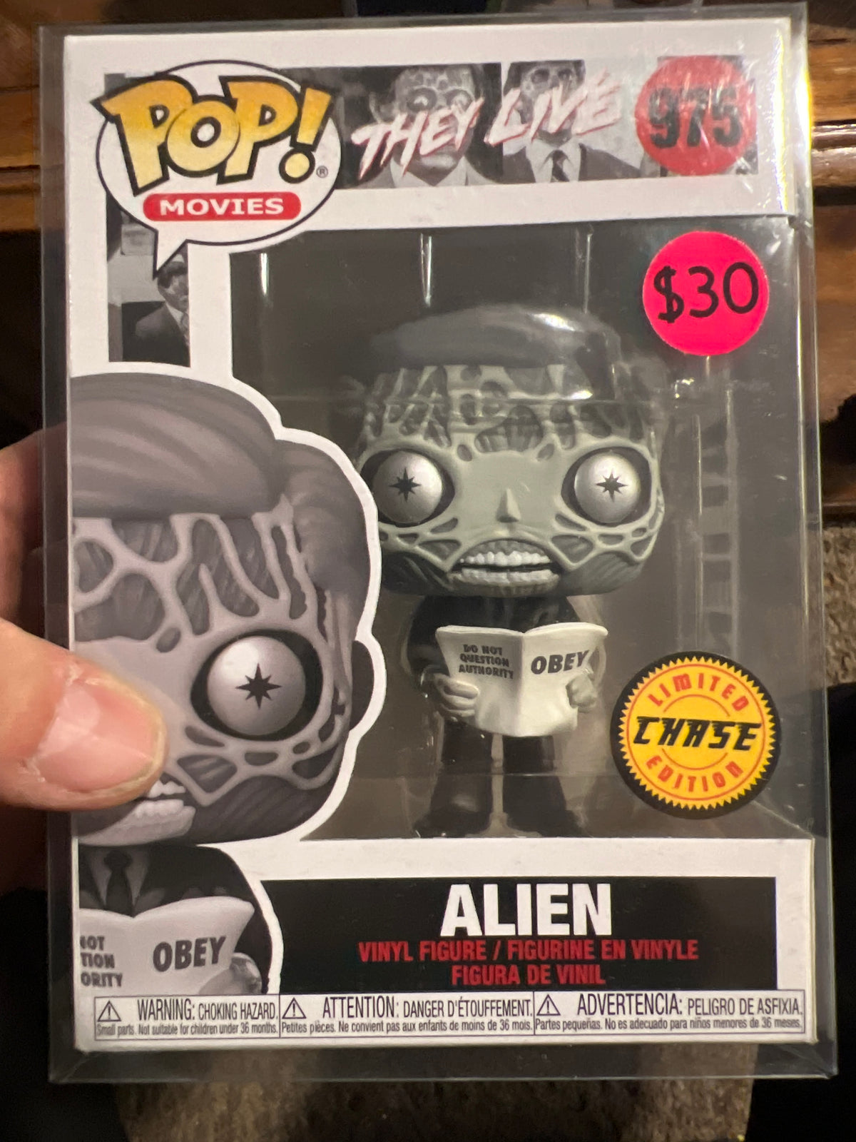 The Live: Alien(chase) #975 Funko Pop!