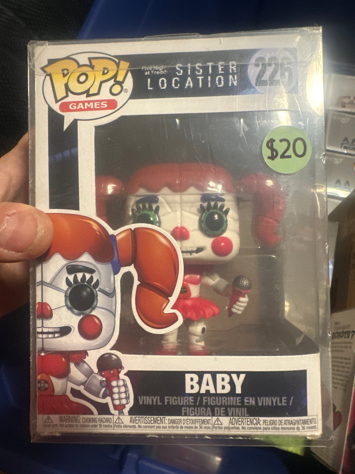 FNAF Sister Location: Baby #226 Funko Pop!