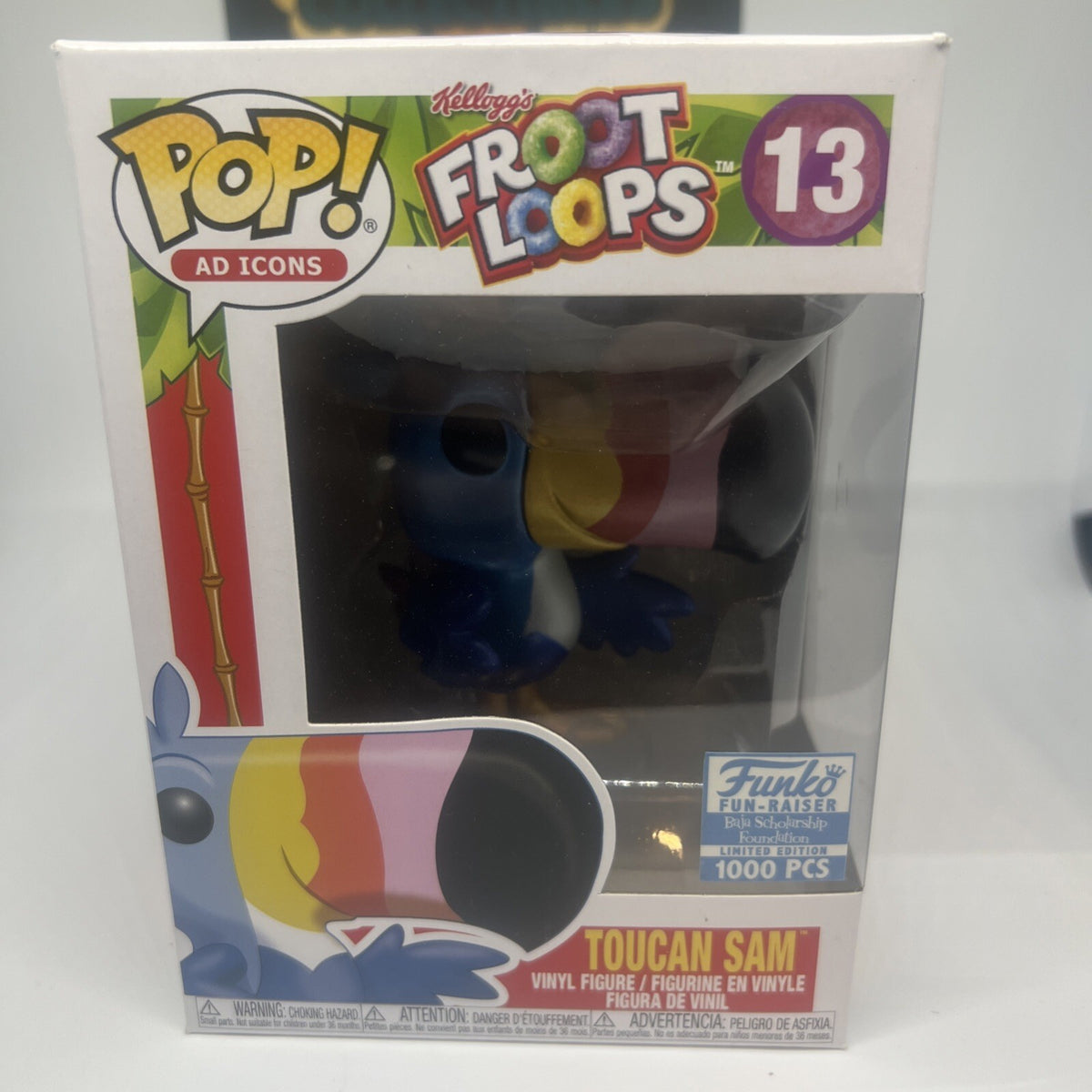 *Grail* Froot Loops: Toucan Sam(Metallic) #13 Funko Pop! LE1000 w/Hardstack!!!