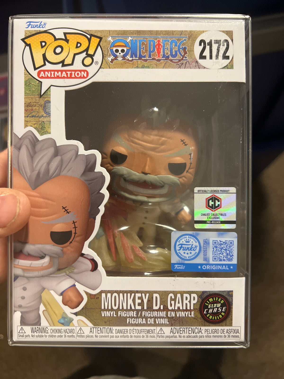 One Piece: Monkey D Garp(chase) #2172 Funko Pop!