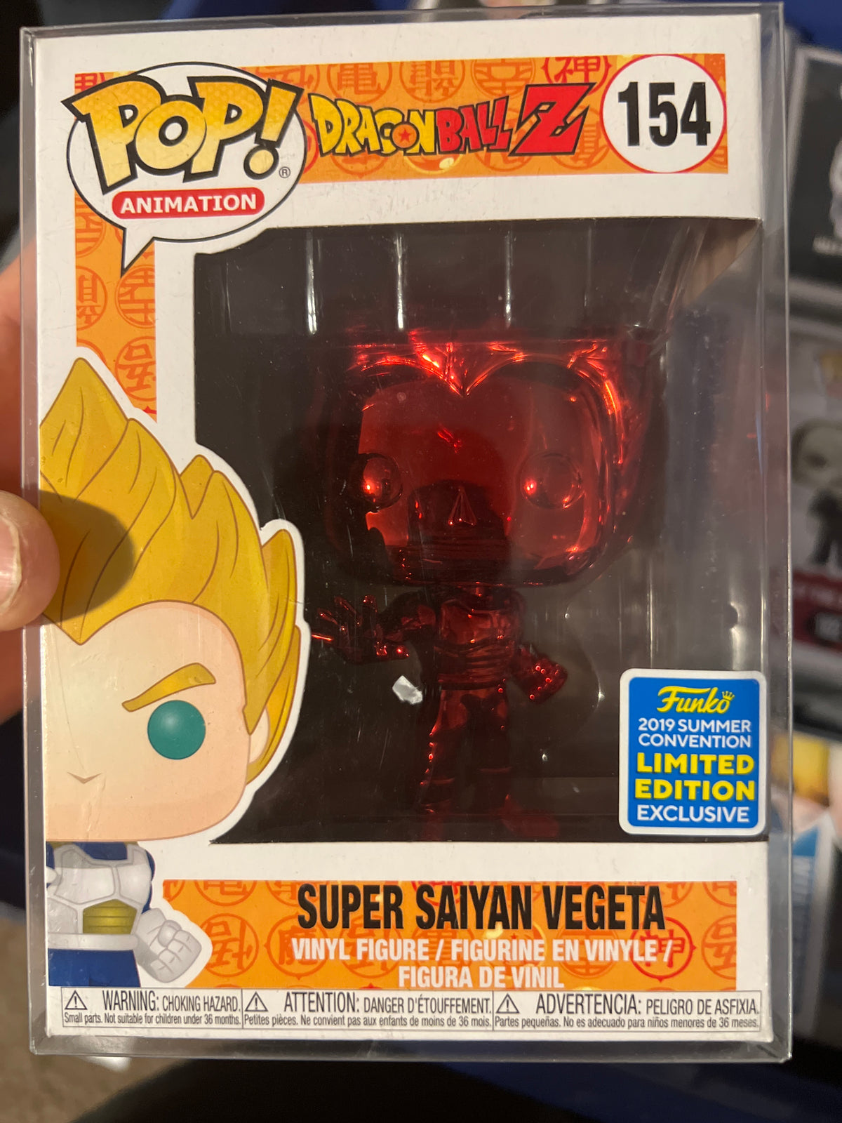 Dragon Ball Z: Vegeta(Red) #154 Funko Pop!