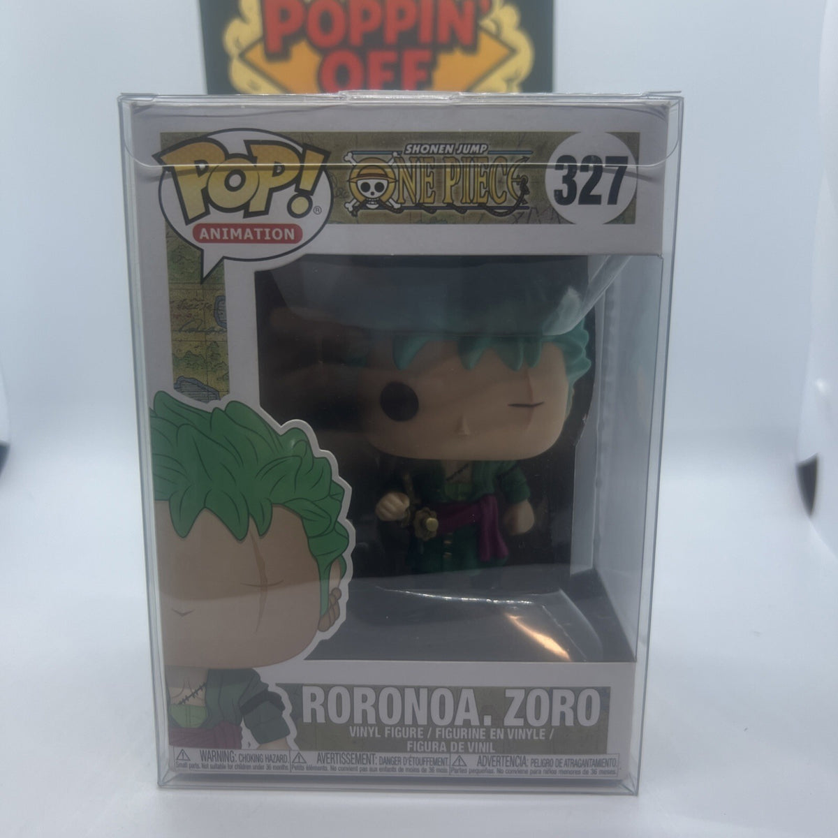 *OG* One Piece: Roronoa Zoro #327 FUNKO Pop! JJL171206 1st Release w/Protector!!