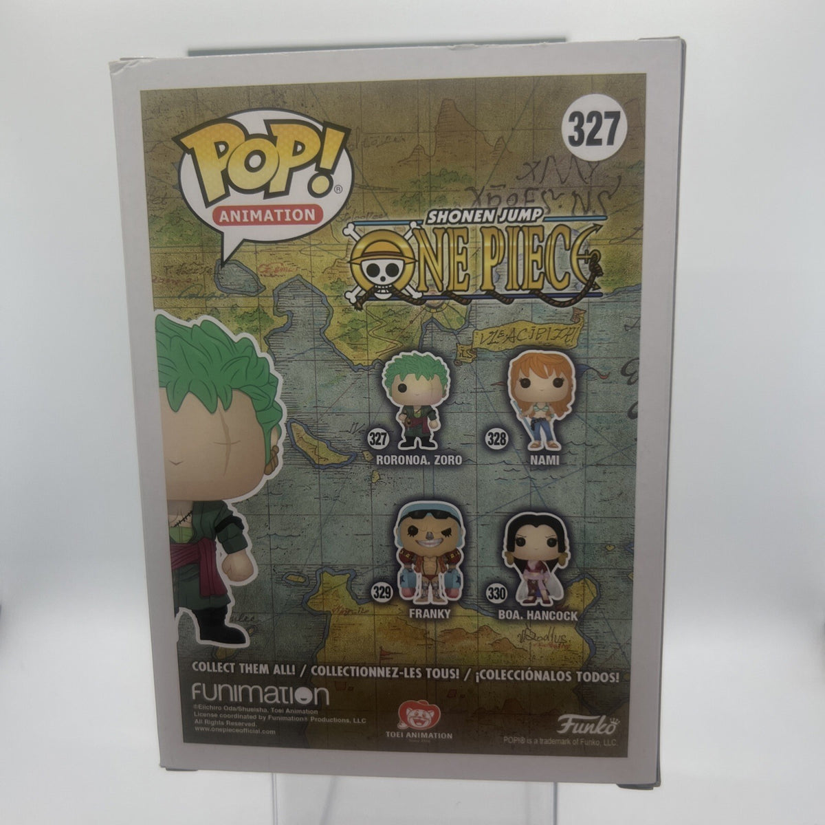 *OG* One Piece: Roronoa Zoro #327 FUNKO Pop! JJL171206 1st Release w/Protector!!