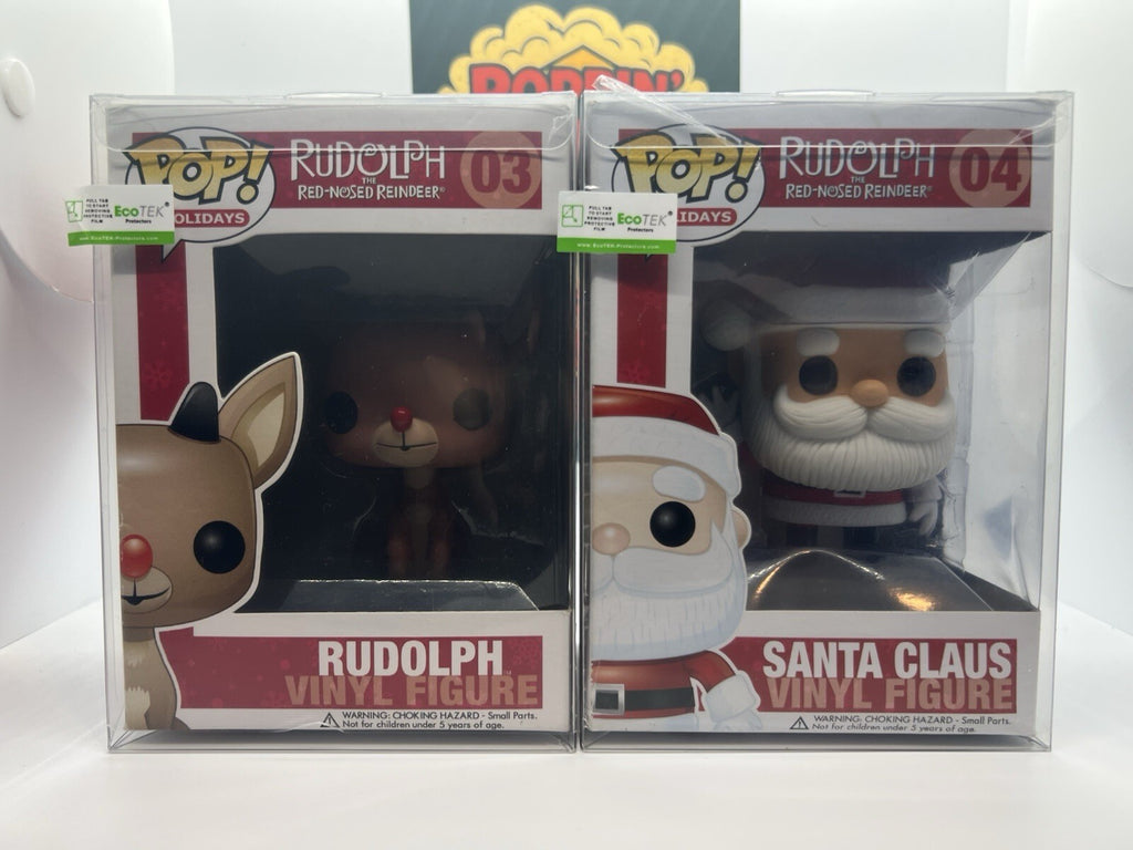 *OG’s* Rudolph The Red-Nosed Reindeer: Rudolph #03 & Santa Claus #04 Funko Pops