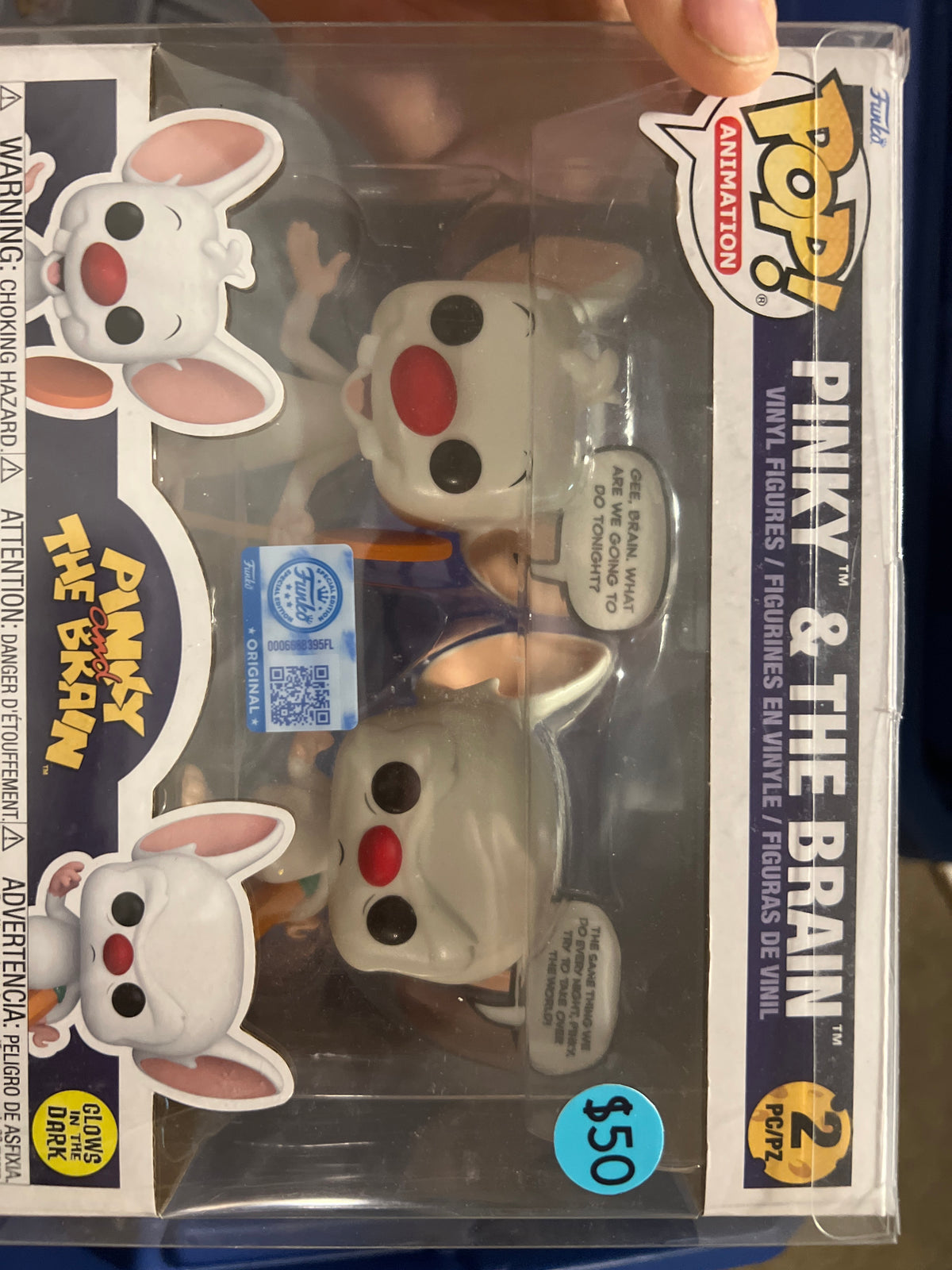 Pinky & The Brain 2-Pack Funko Pop!