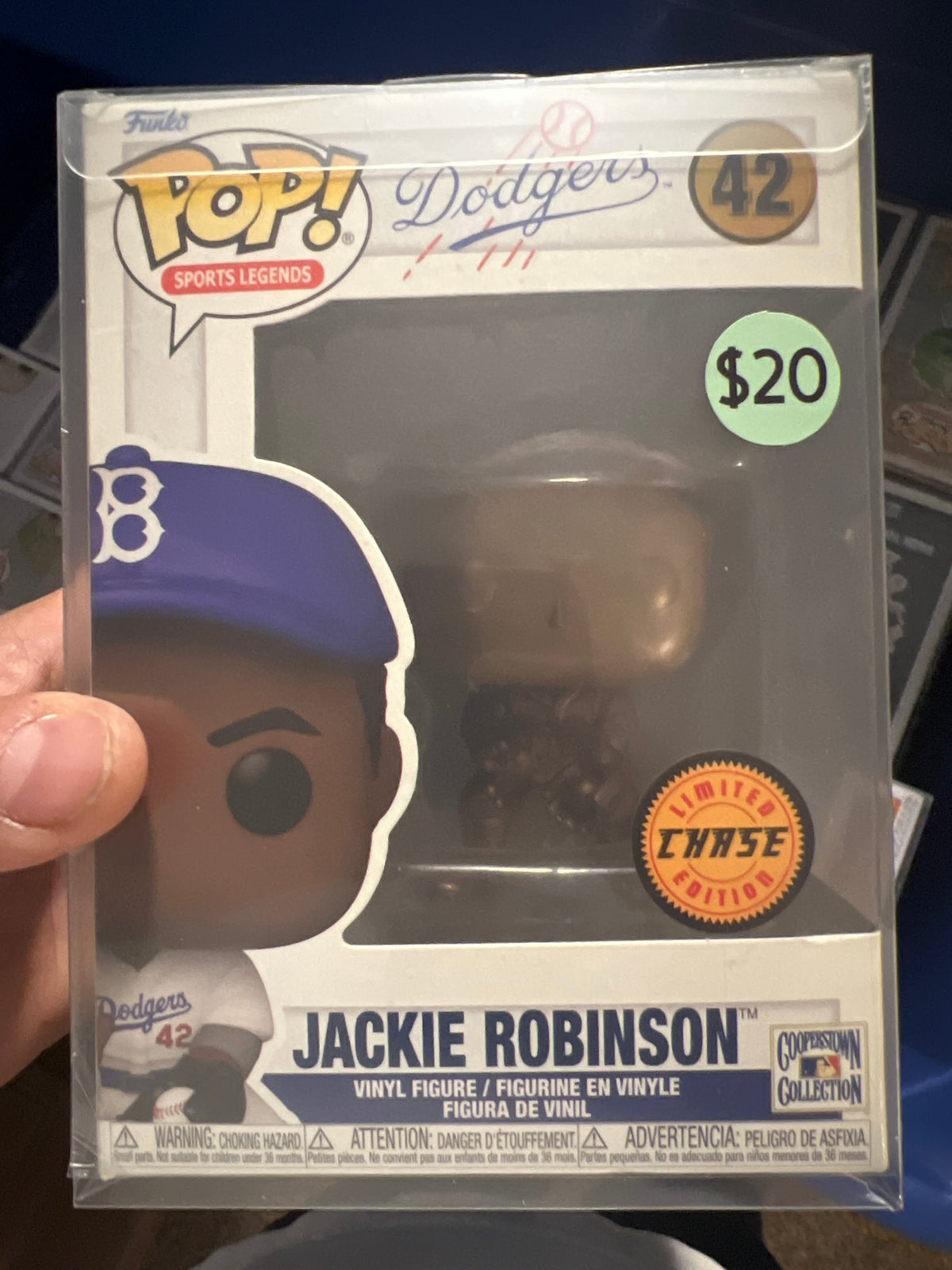 Dodgers: Jackie Robinson(chase) #42 Funko Pop!