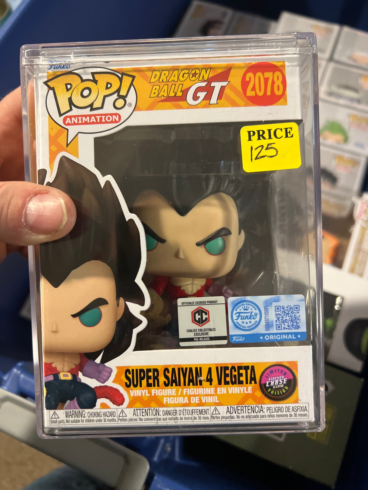 Dragonball GT: SS4 Vegeta(chase) #2078 Funko Pop!