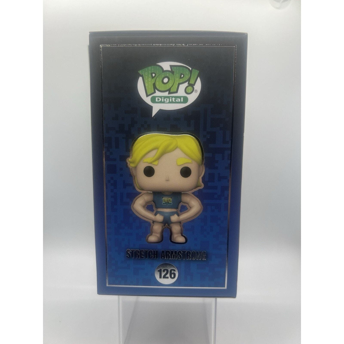 *Rare* Retro Toys: Stretch Armstrong #126 Funko Pop! Digital LE1550 w/Protector!