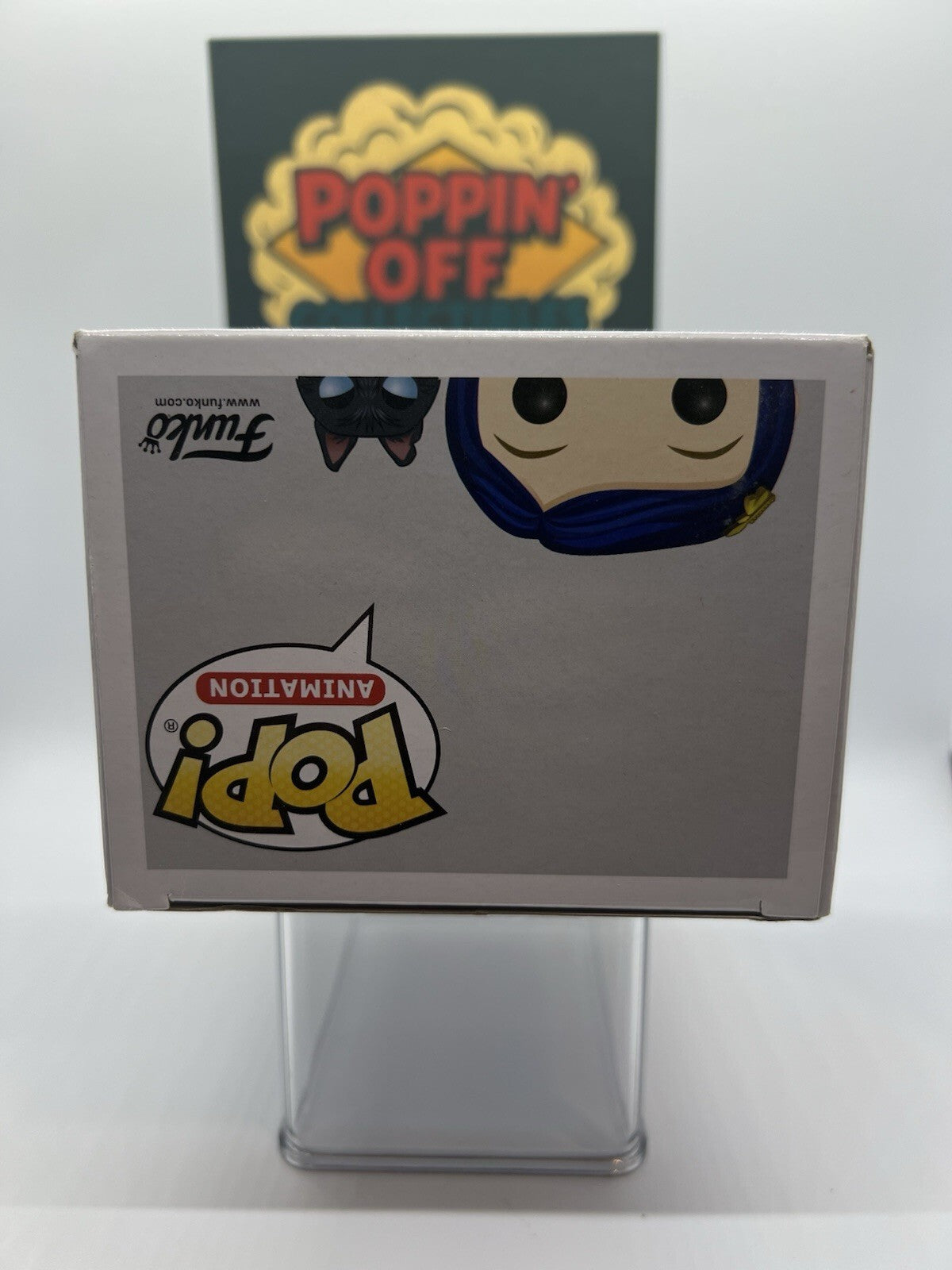 *Grail* Coraline: Coraline w/Cat Buddy #422 Funko Pop! w/Protector!!!***