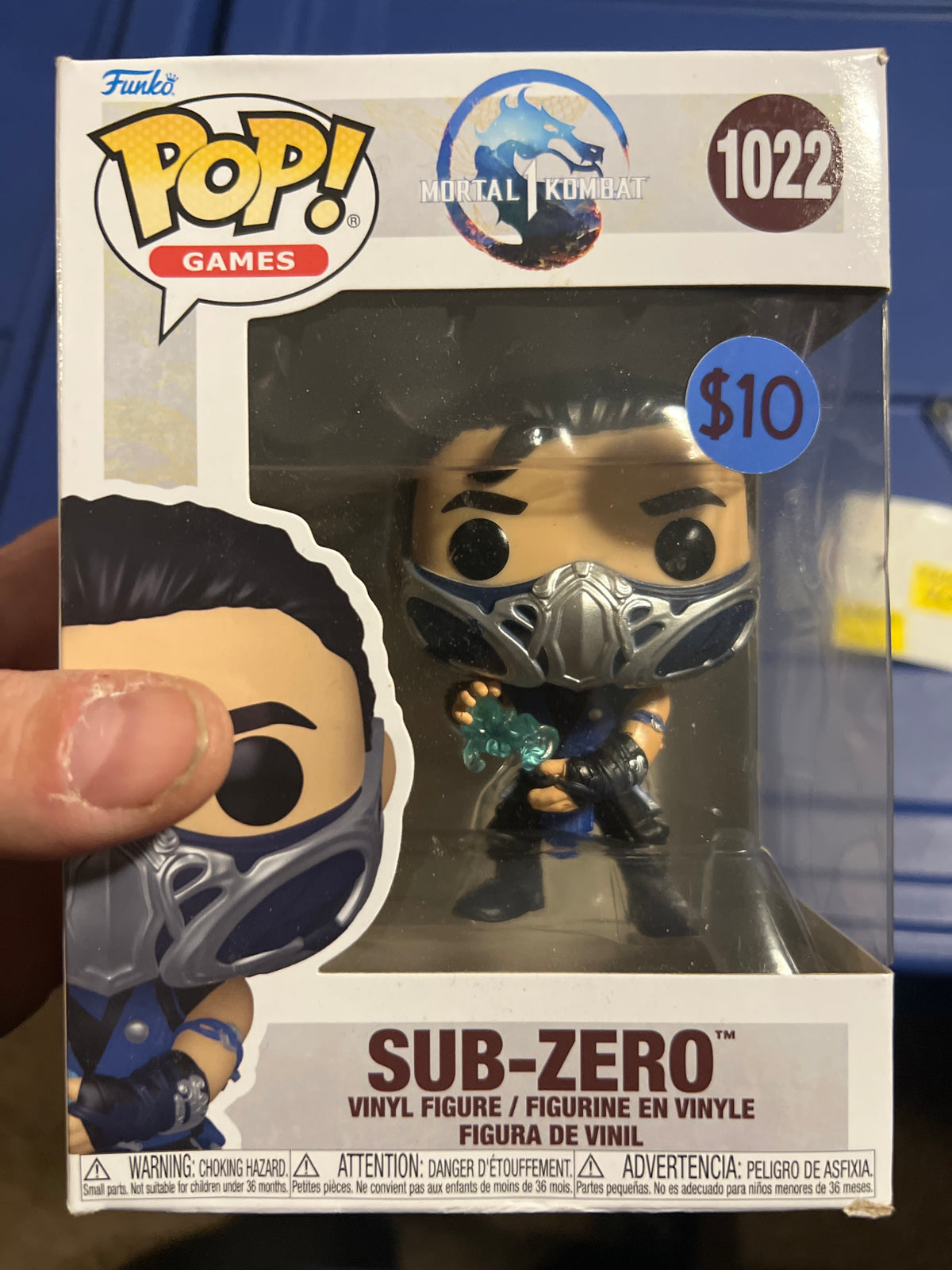 Mortal Kombat: Sub-Zero #1022 Funko Pop!
