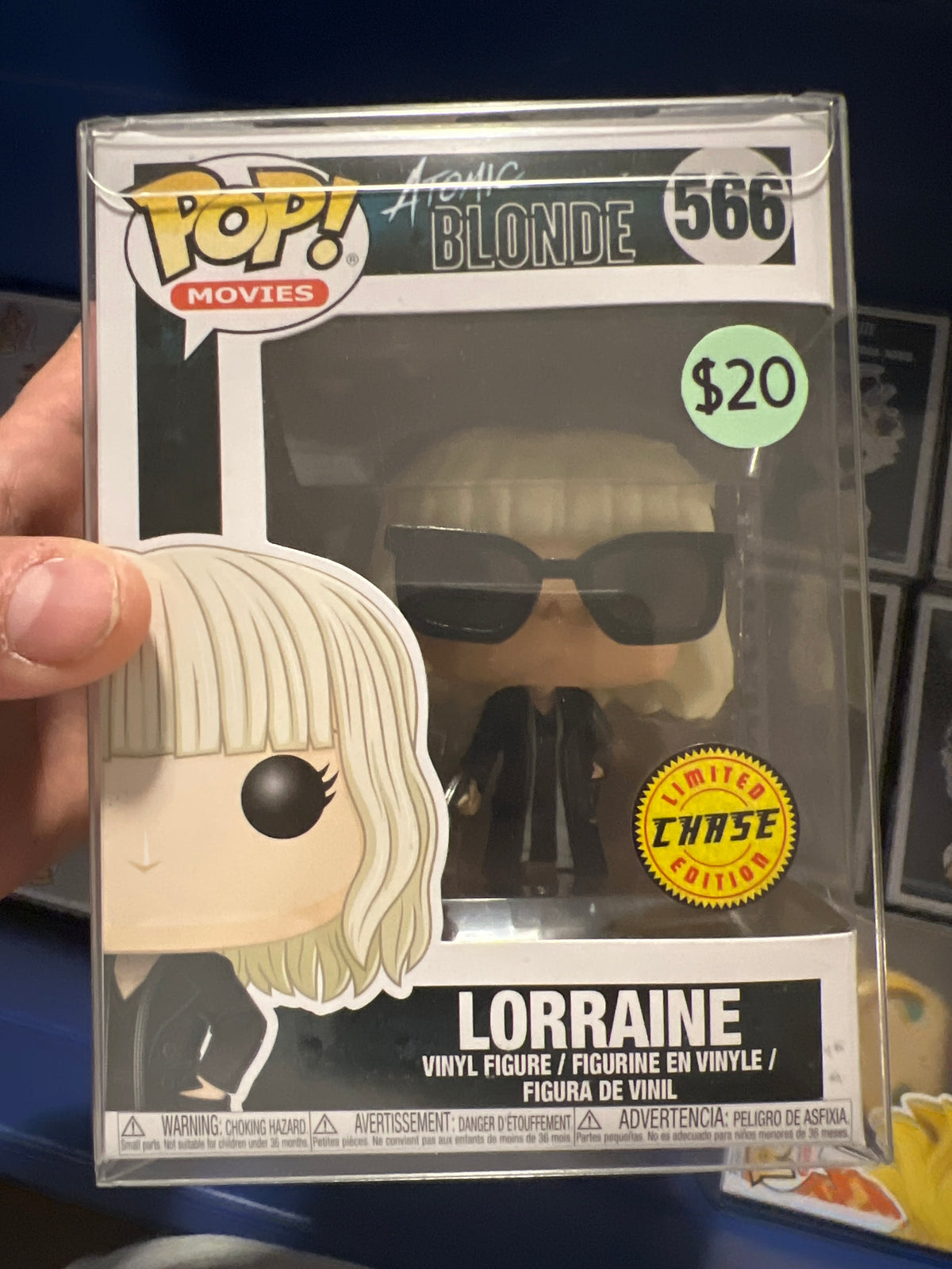 Atomic Blonde: Lorraine(chase) #566 Funko Pop!