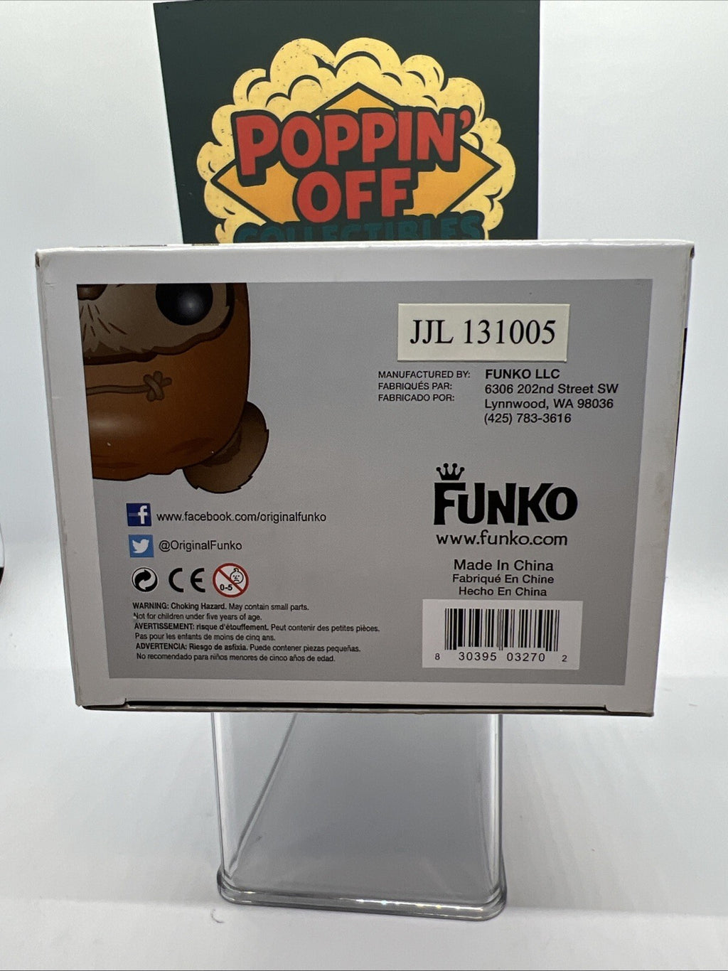 *OG* Star Wars: Wicket #26 Funko Pop! Blue Box 2013 Rare Vaulted