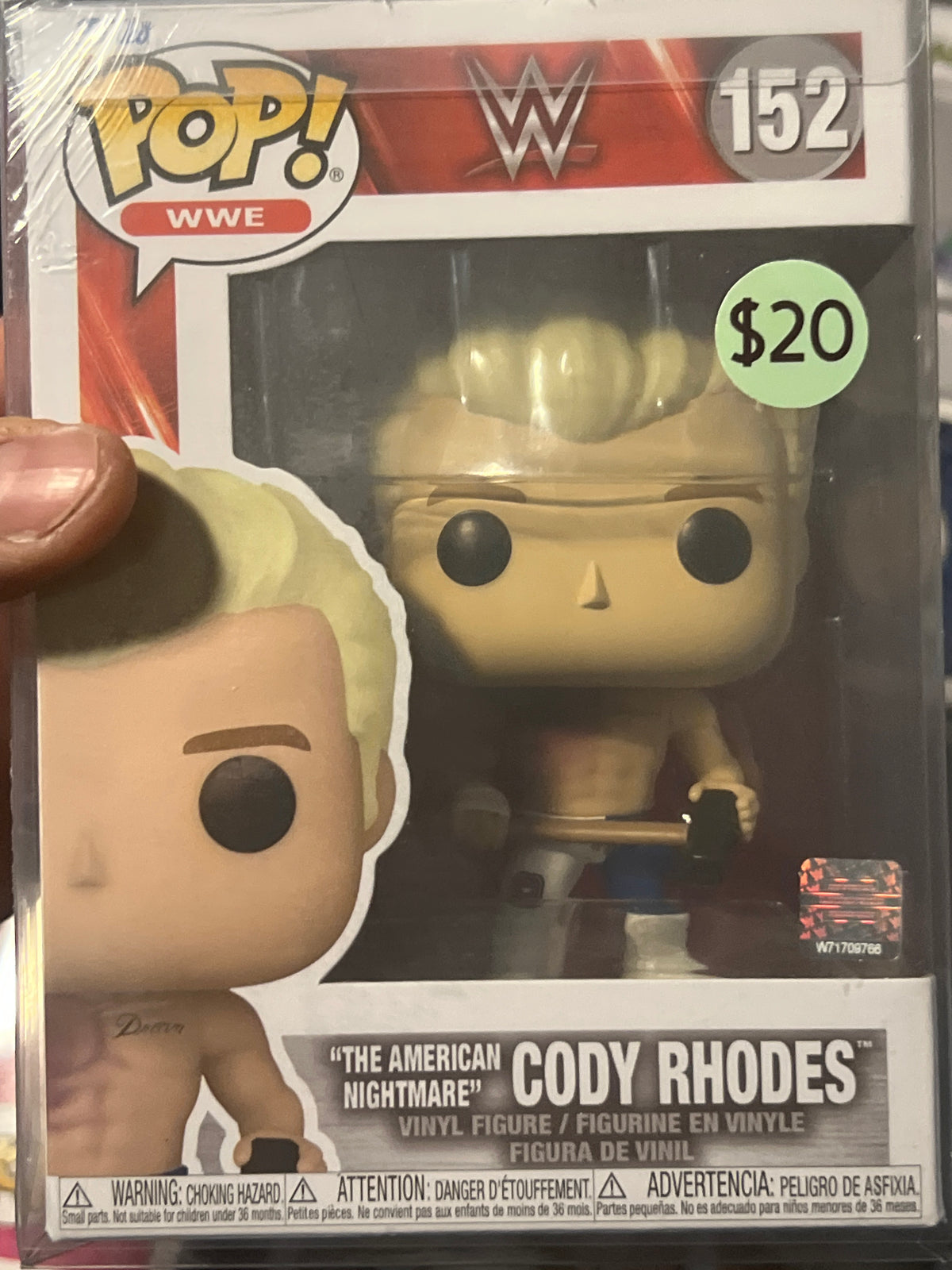 WWE: Cody Rhodes #152 Funko Pop!