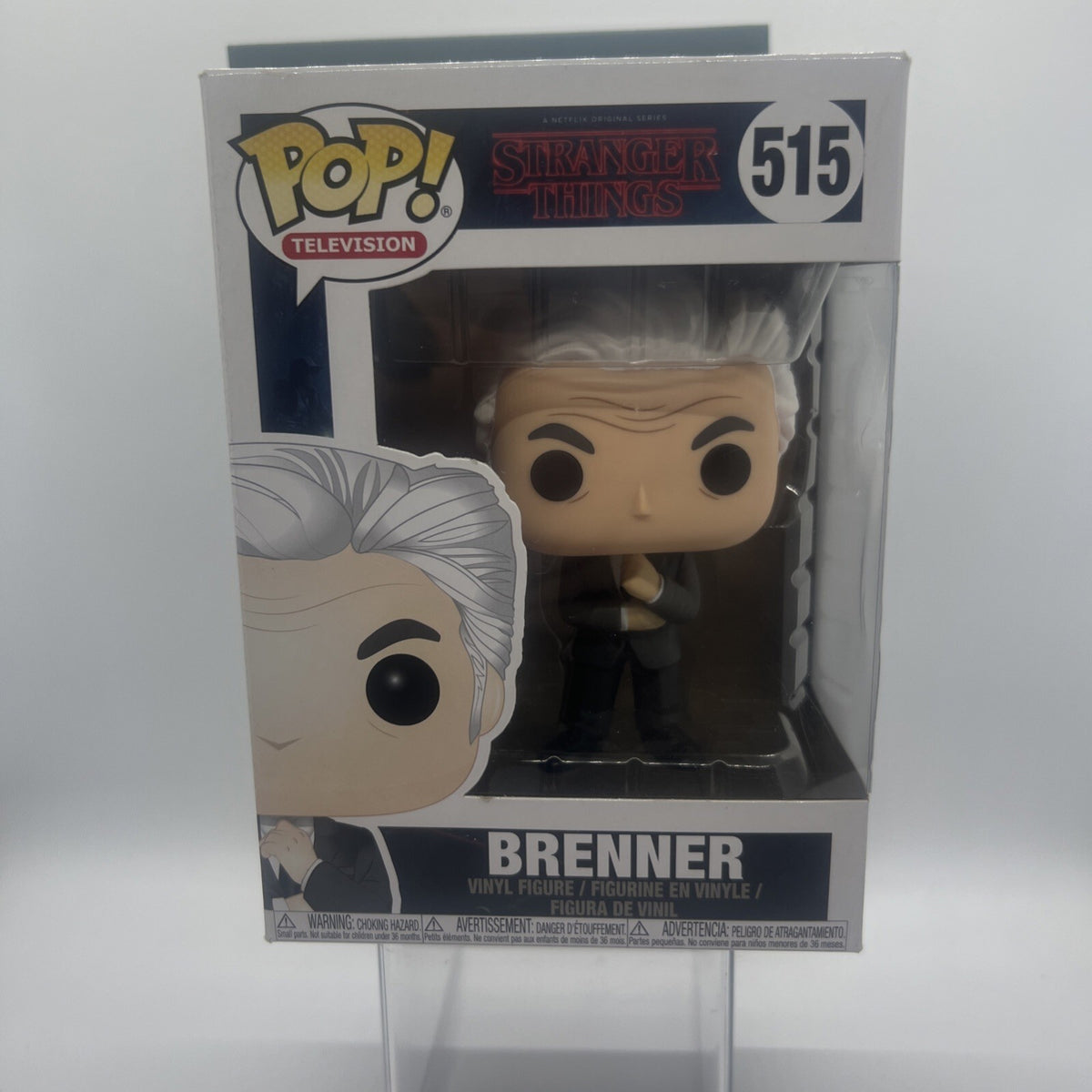 *Vaulted* Stranger Things: Martin Brenner #515 Funko Pop! w/Protector!!!